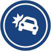 car accident icon